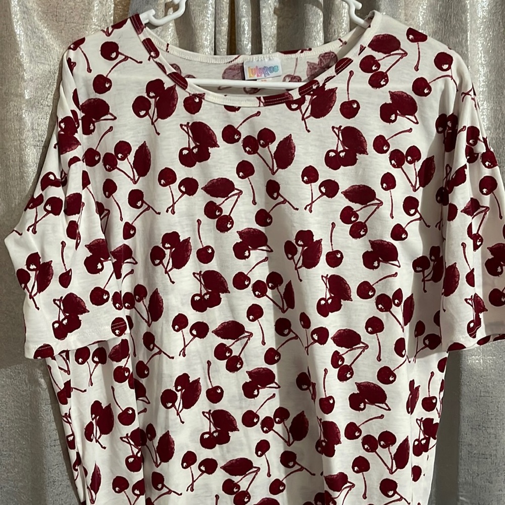 Xs LuLaRoe Irma cherries